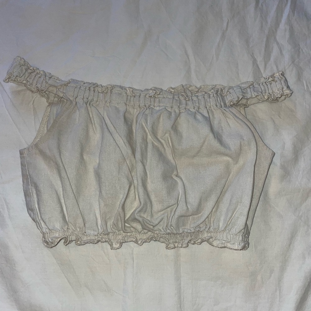 LA Hearts crop top, size medium